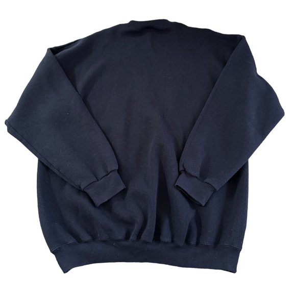 LOGO ATHLETIC DENVER BRONCOS FOOTBALL BLUE CREWNECK MEN'S XL |T1 - Picture 2 of 5